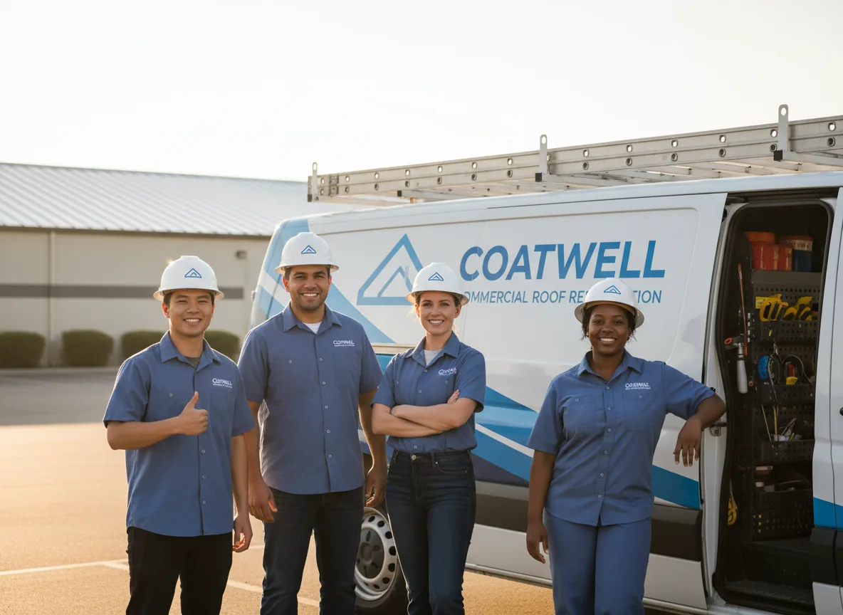 Commercial roof coating company in Norway, IA